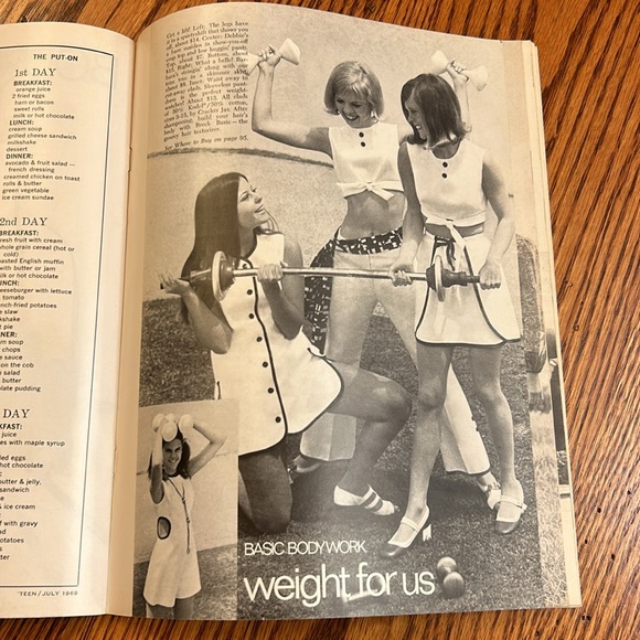 Vintage 1969 July TEEN Magazine - Basic Bodywork - Sex & Dating Special Topics - Picture 11 of 14